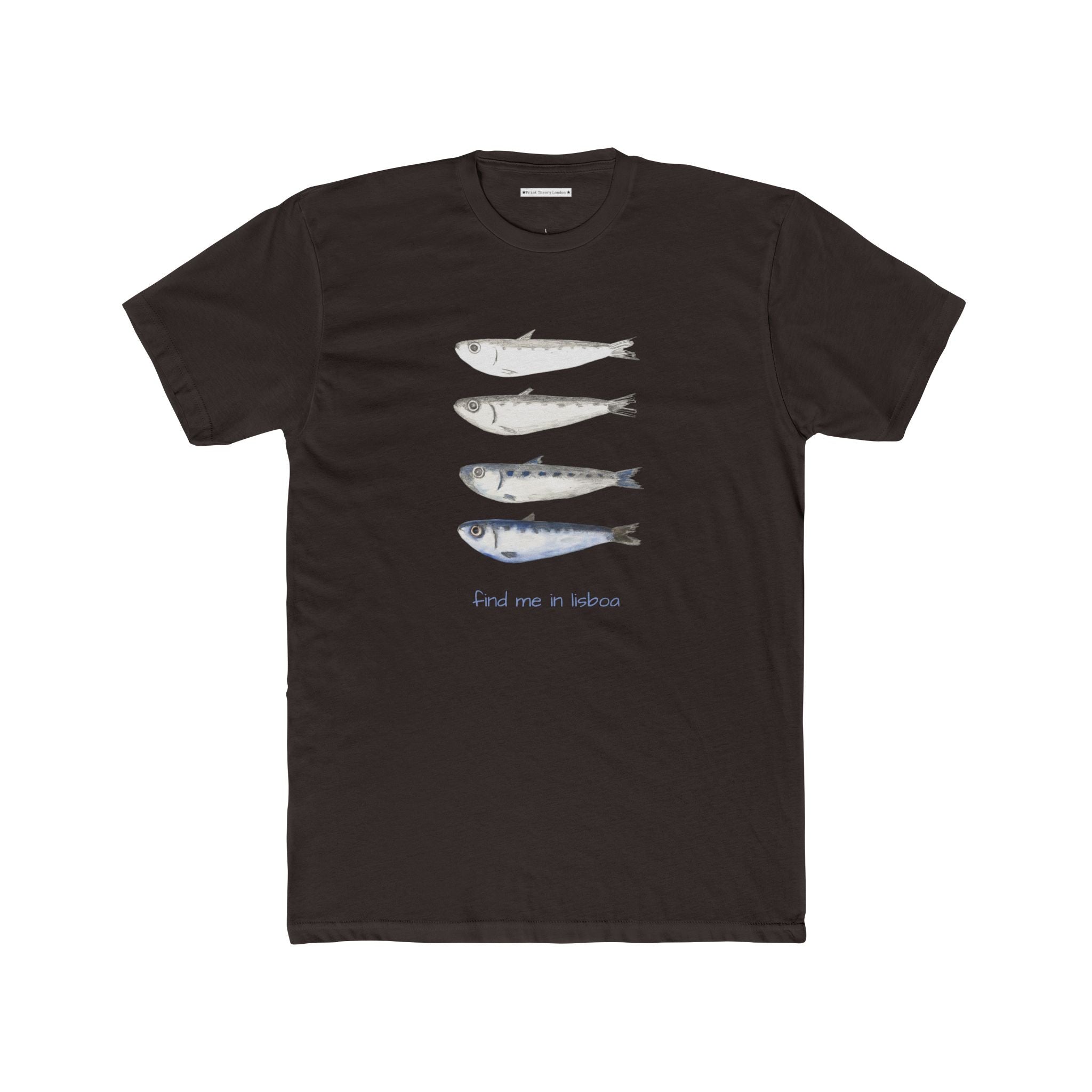 The Find me in Lisboa Sardines Grapic Tee