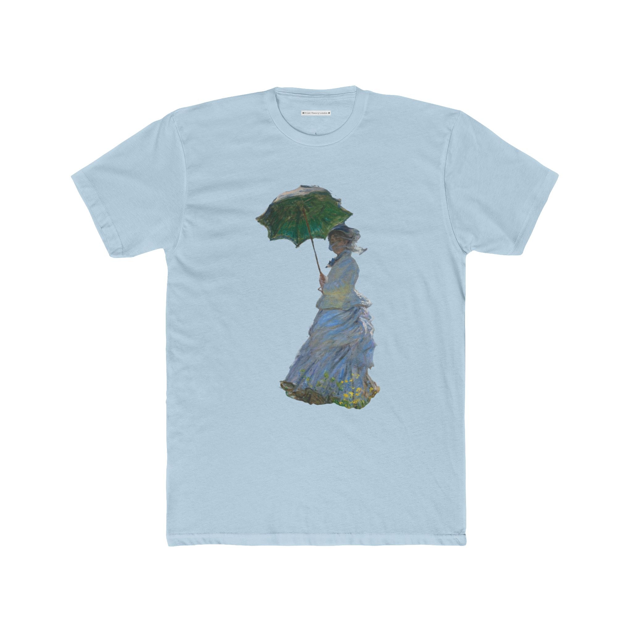 The Woman with a Parasol Claude Monet tee
