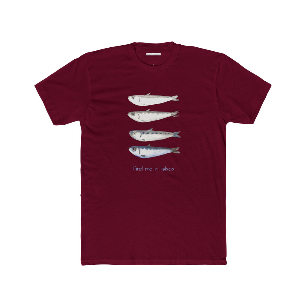 The Find me in Lisboa Sardines Grapic Tee