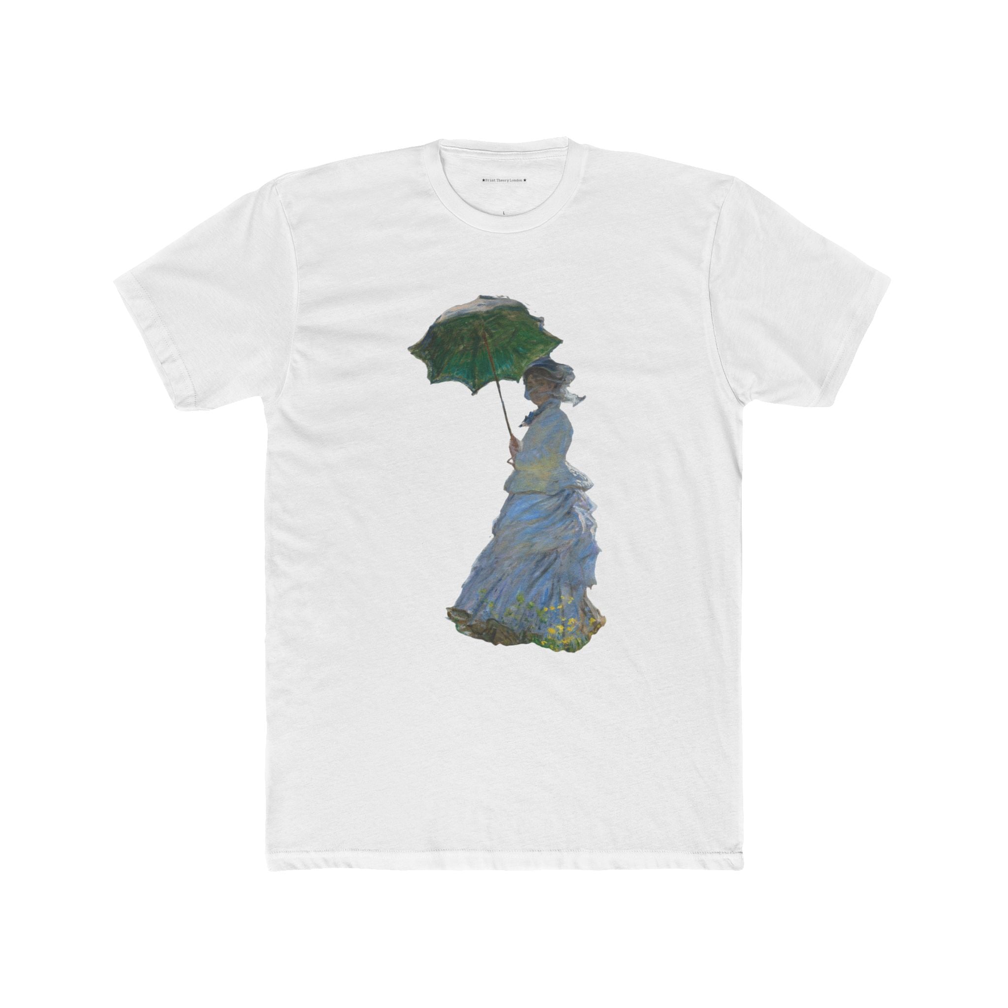 The Woman with a Parasol Claude Monet tee
