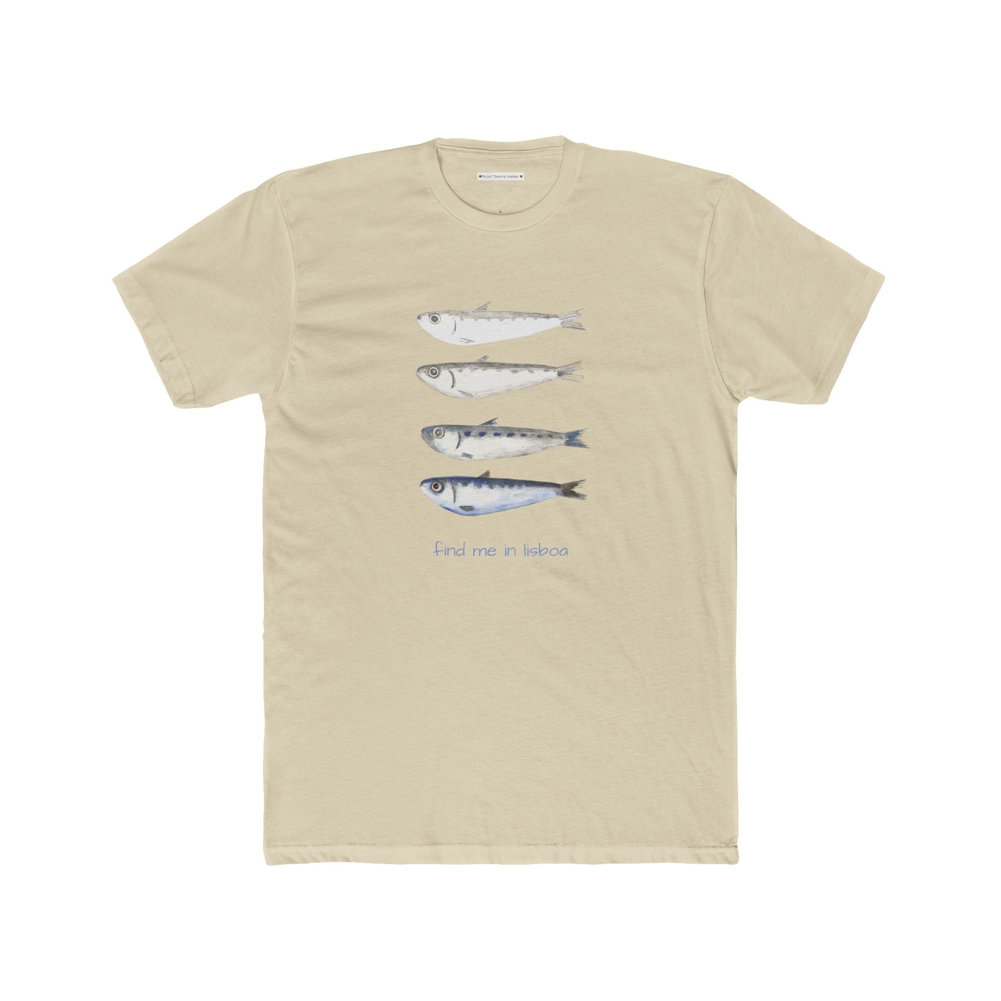 The Find me in Lisboa Sardines Grapic Tee