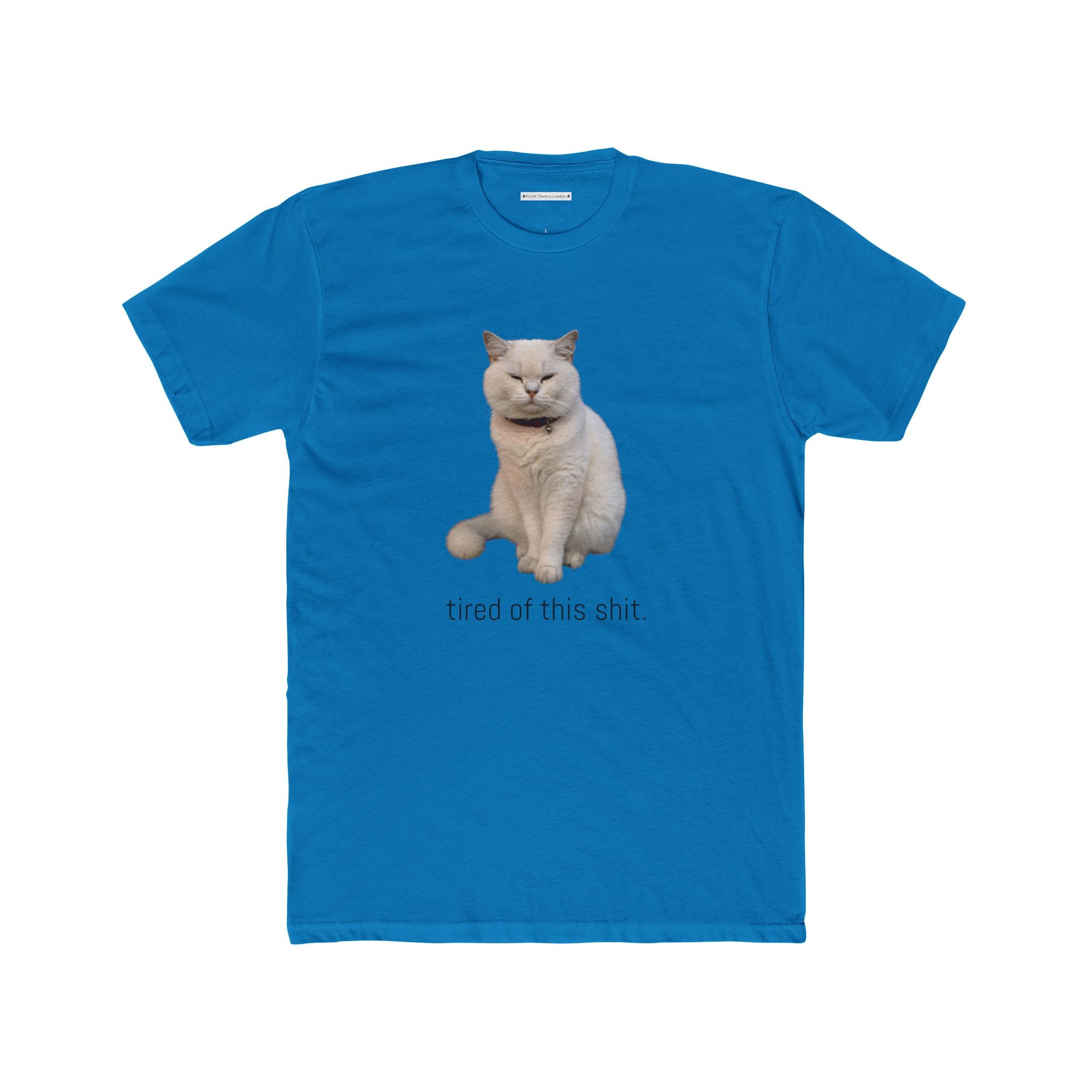 The 'tired of this shit' grumpy cat tee