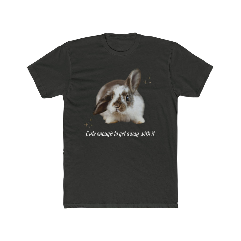 The "Cute enough to get away with it" Bunny Graphic Tee