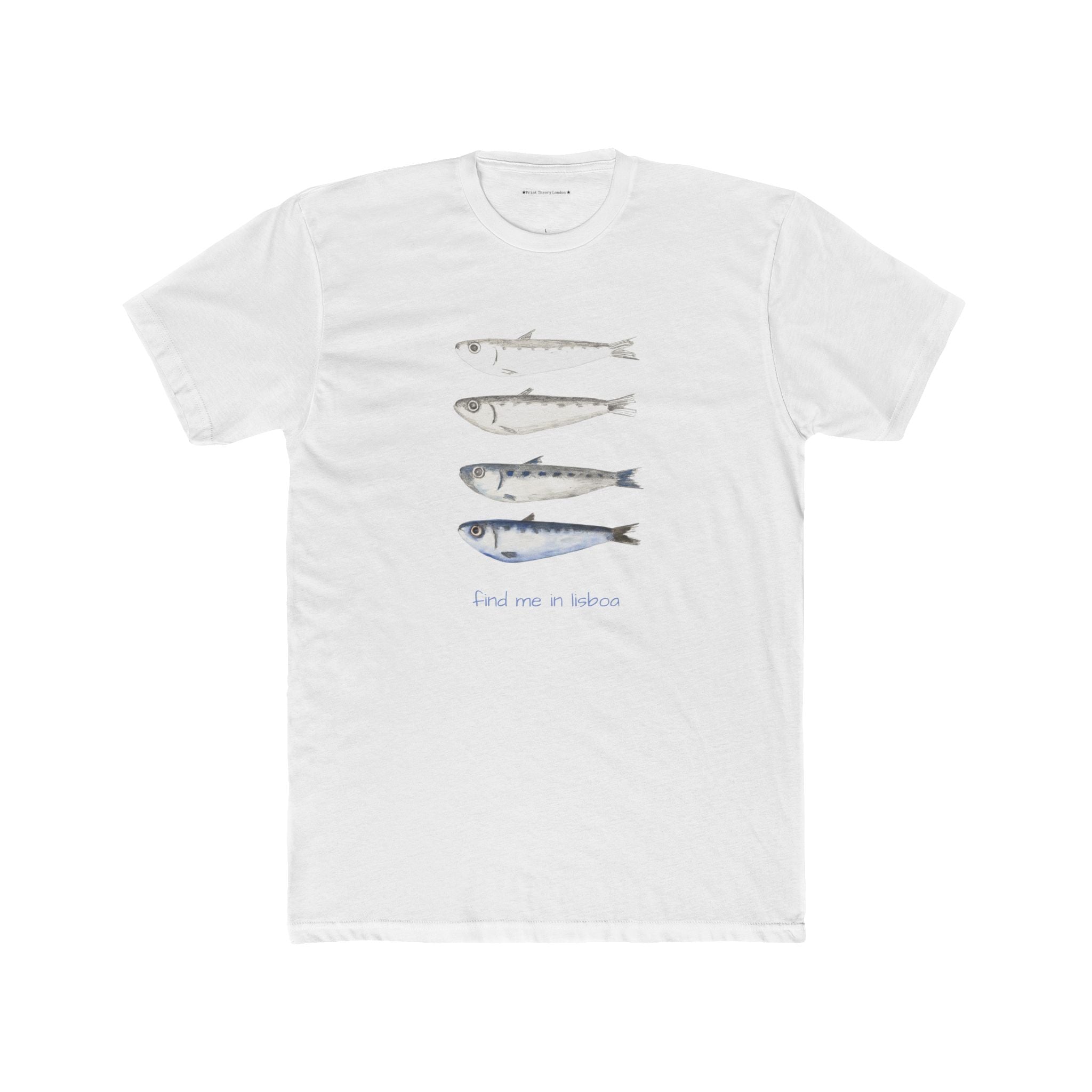 The Find me in Lisboa Sardines Grapic Tee
