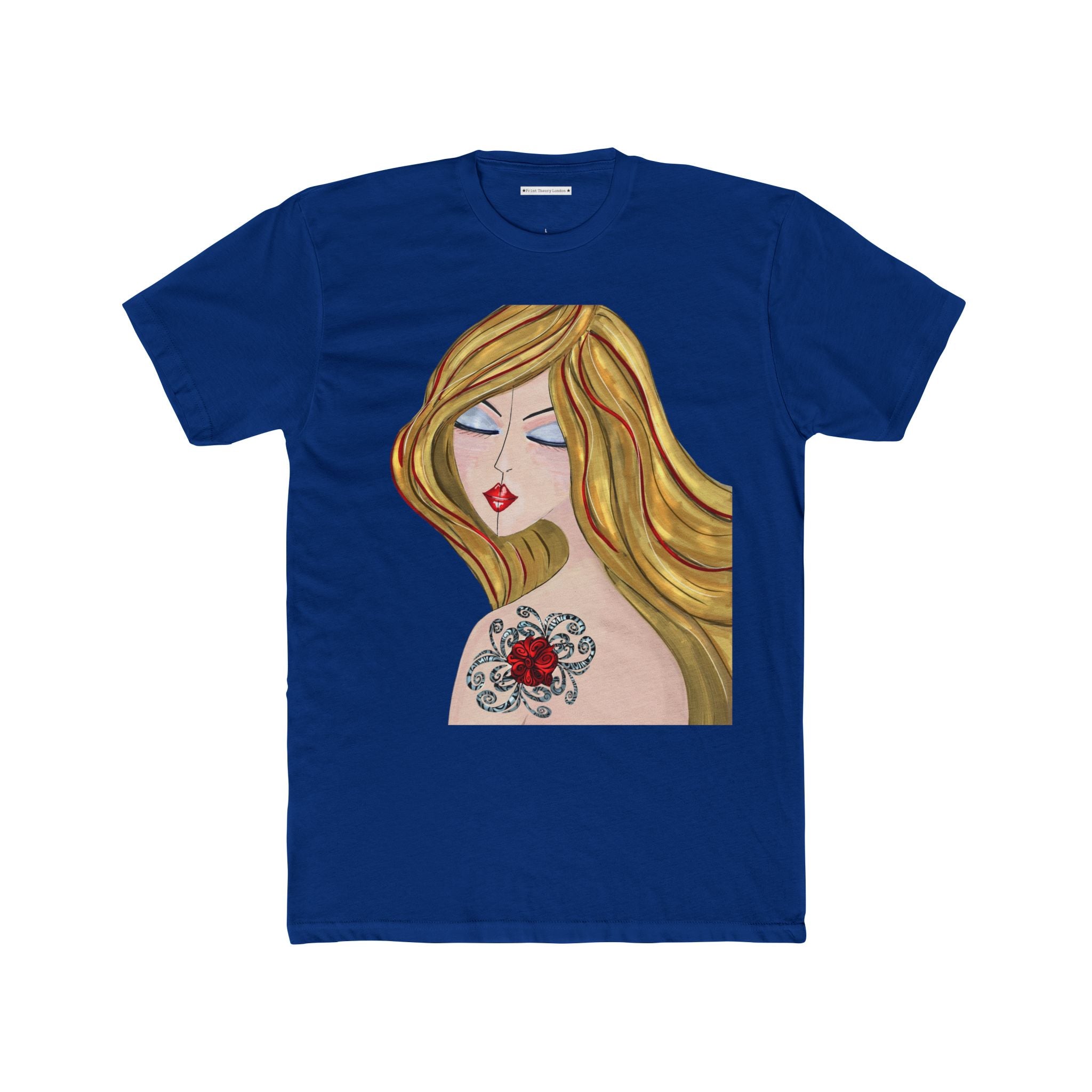 The Girl with the Tattoo Graphic Art Tee