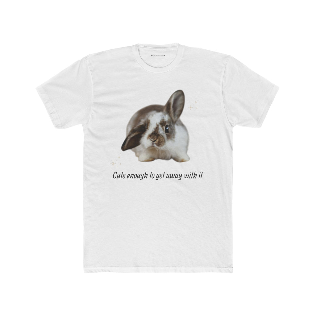 The "Cute enough to get away with it" Bunny Graphic Tee