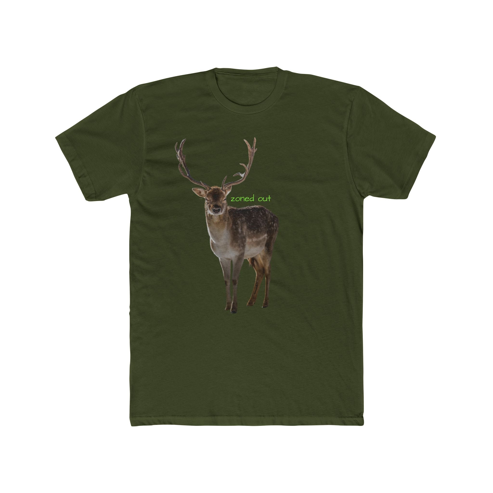 The Zoned Out Deer Graphic Tee