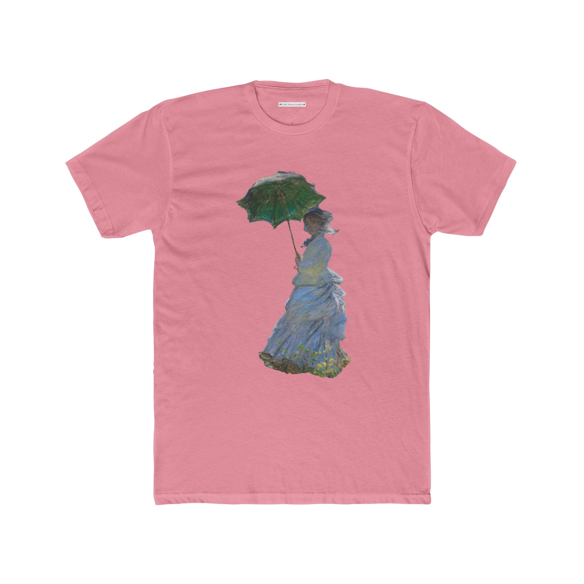 The Woman with a Parasol Claude Monet tee
