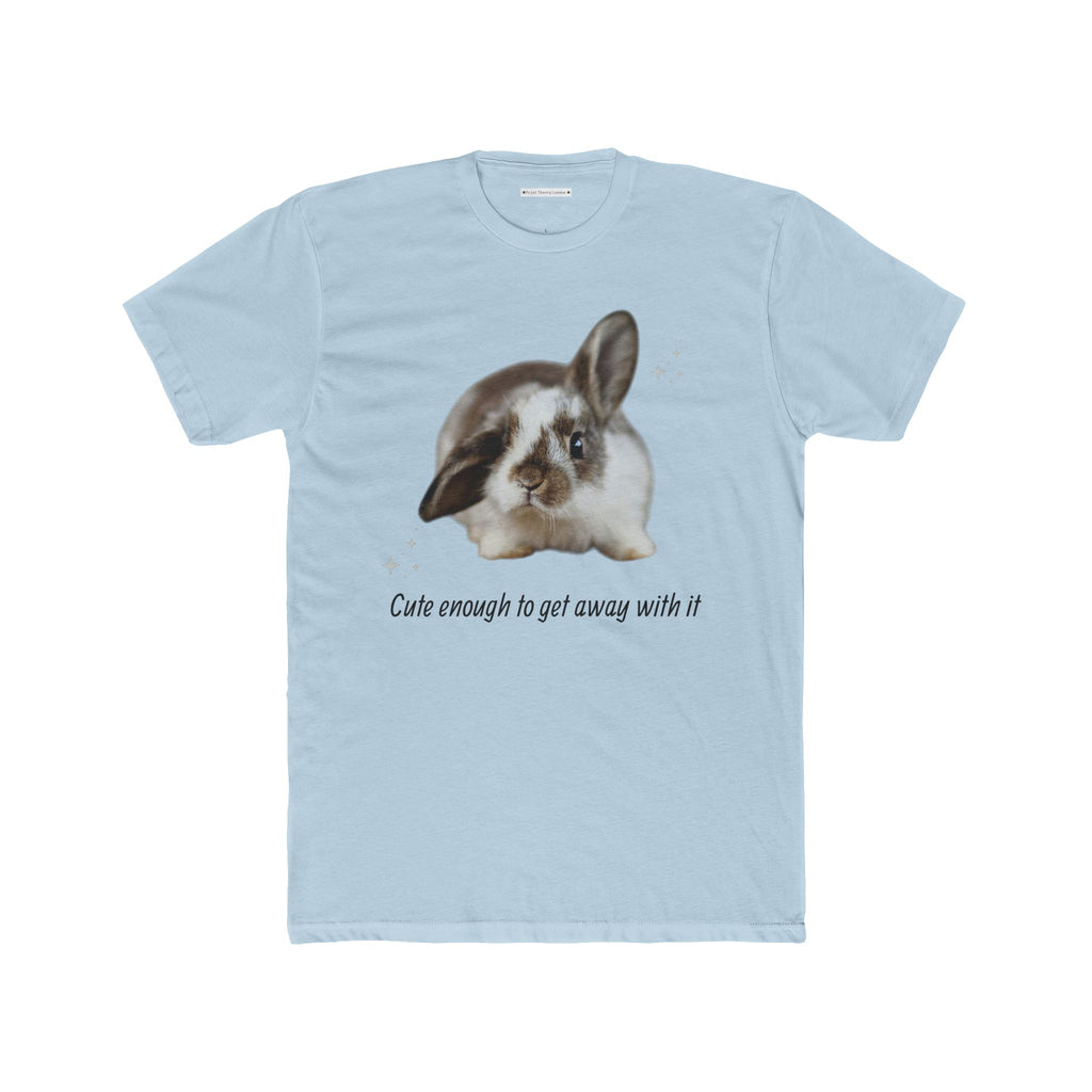 The "Cute enough to get away with it" Bunny Graphic Tee