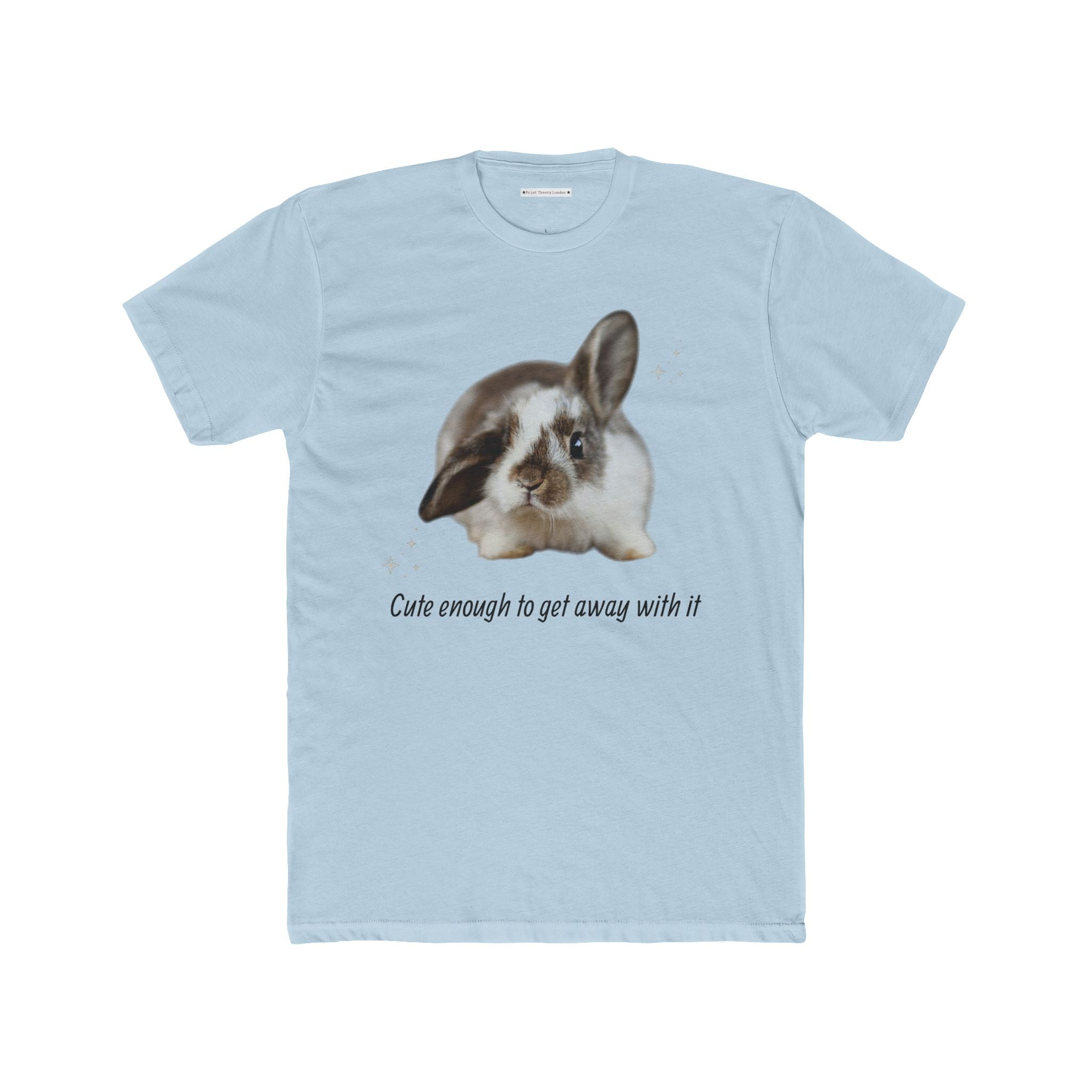 The "Cute enough to get away with it" Bunny Graphic Tee
