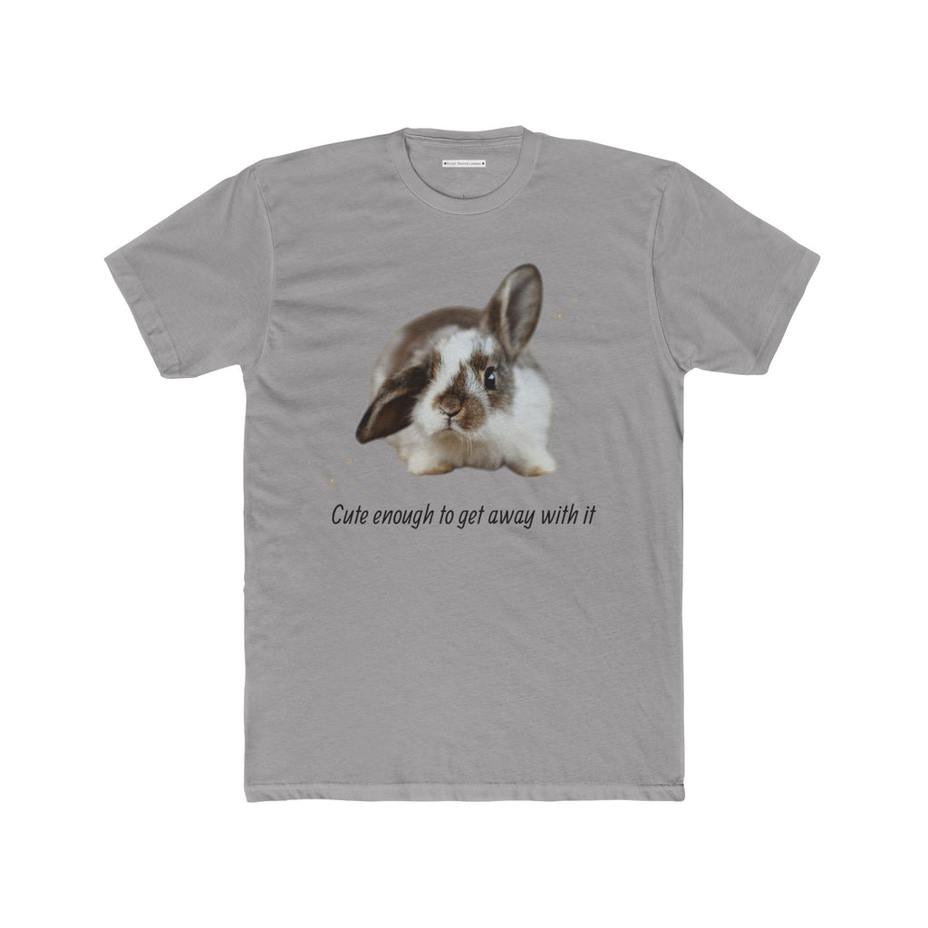 The "Cute enough to get away with it" Bunny Graphic Tee