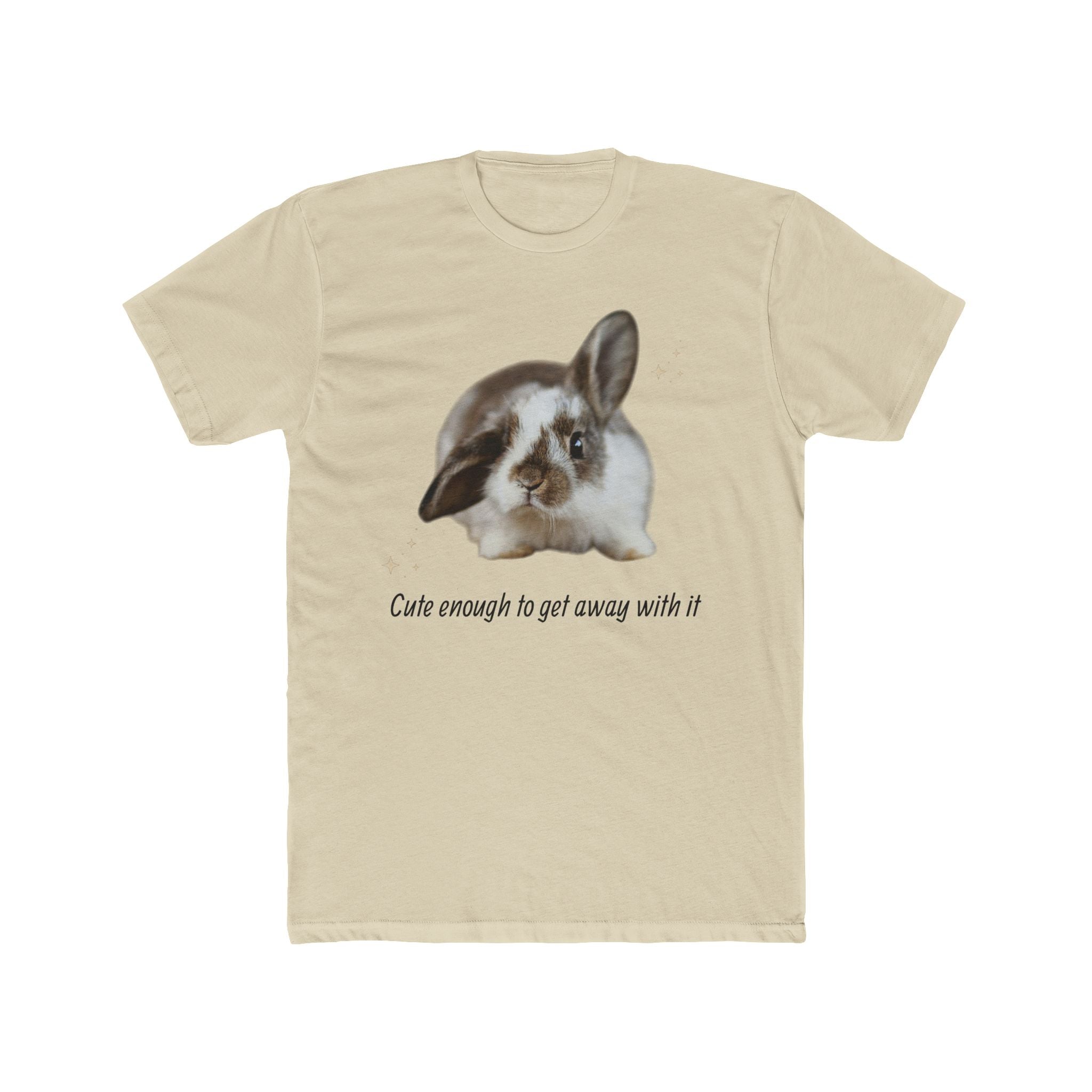 The "Cute enough to get away with it" Bunny Graphic Tee