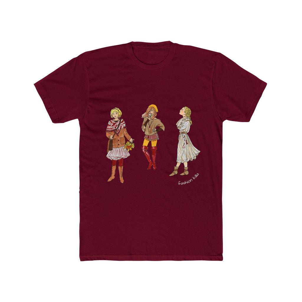 The Fashion Killa Vintage Fashion Illustration Tee