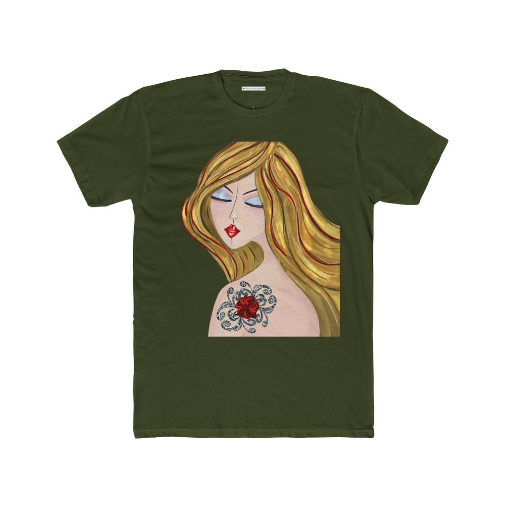 The Girl with the Tattoo Graphic Art Tee