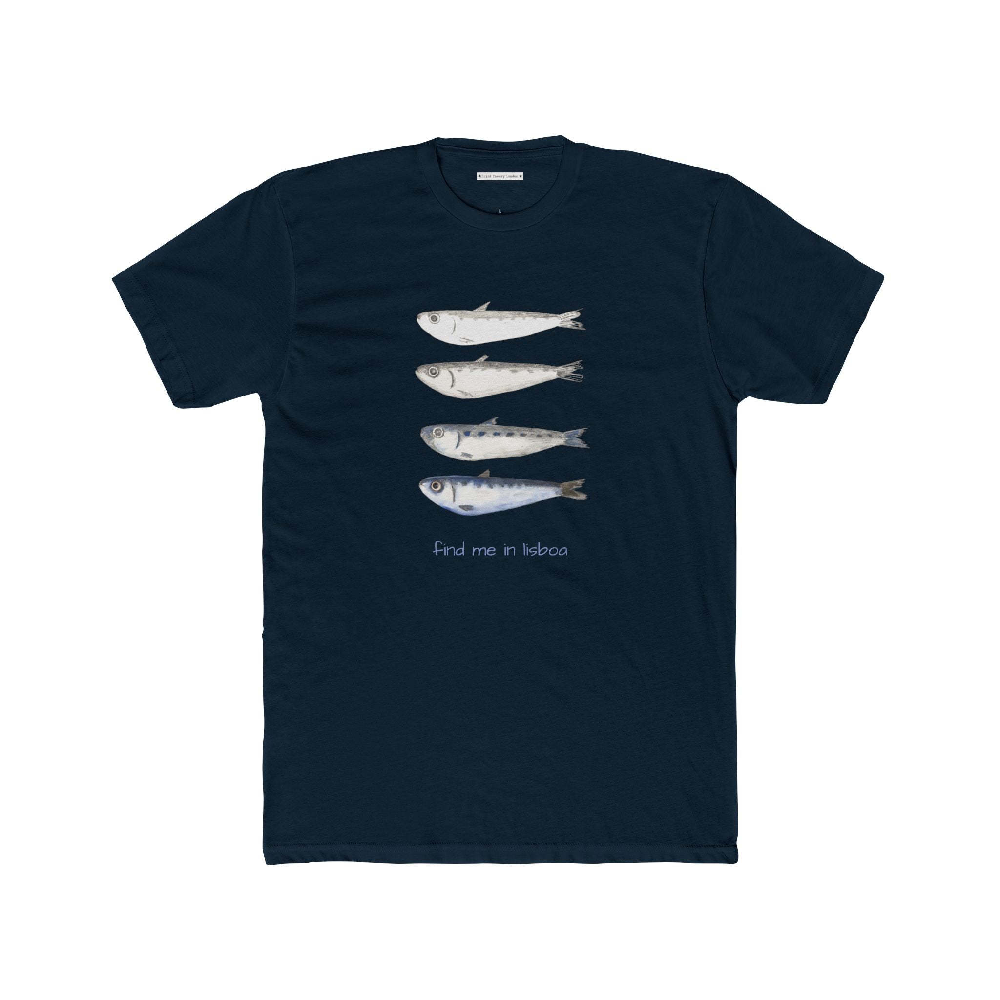 The Find me in Lisboa Sardines Grapic Tee