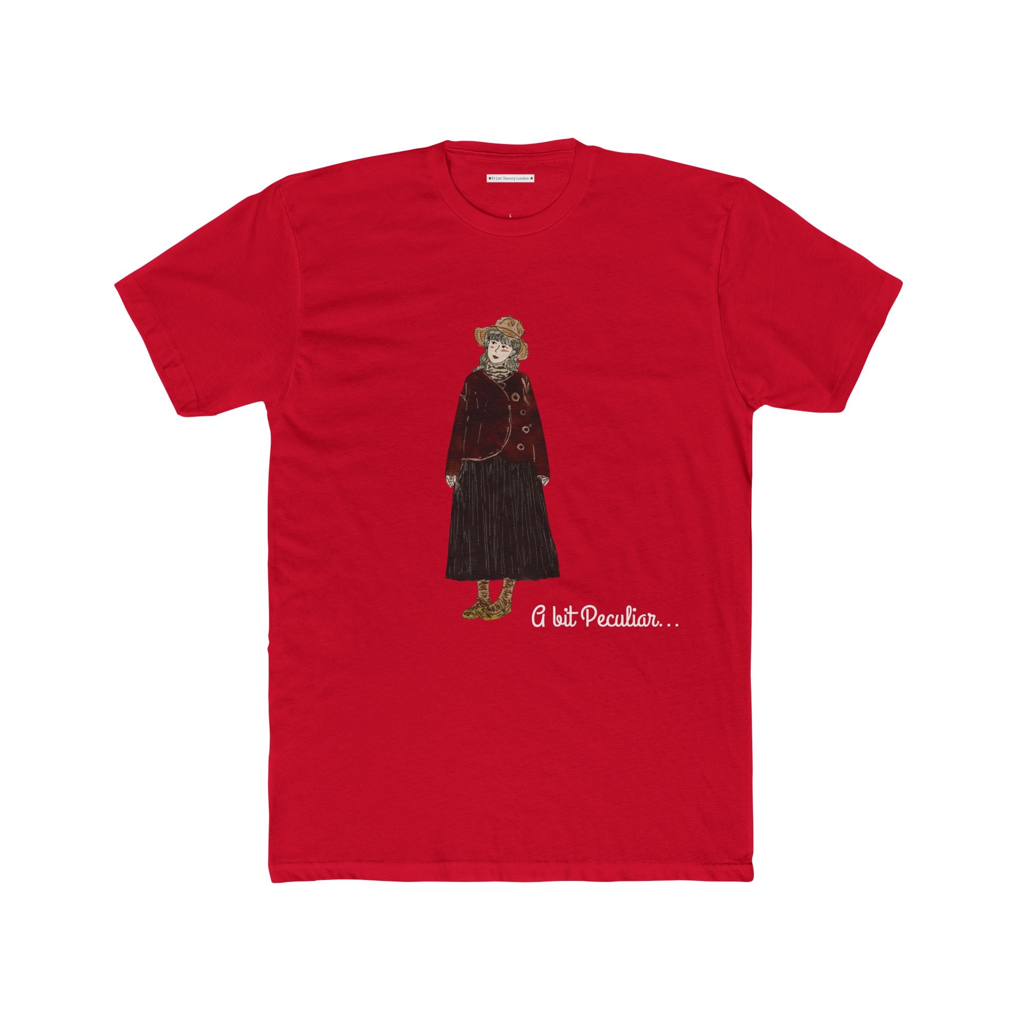 The “A bit peculiar” Vinatage Illustration Tee