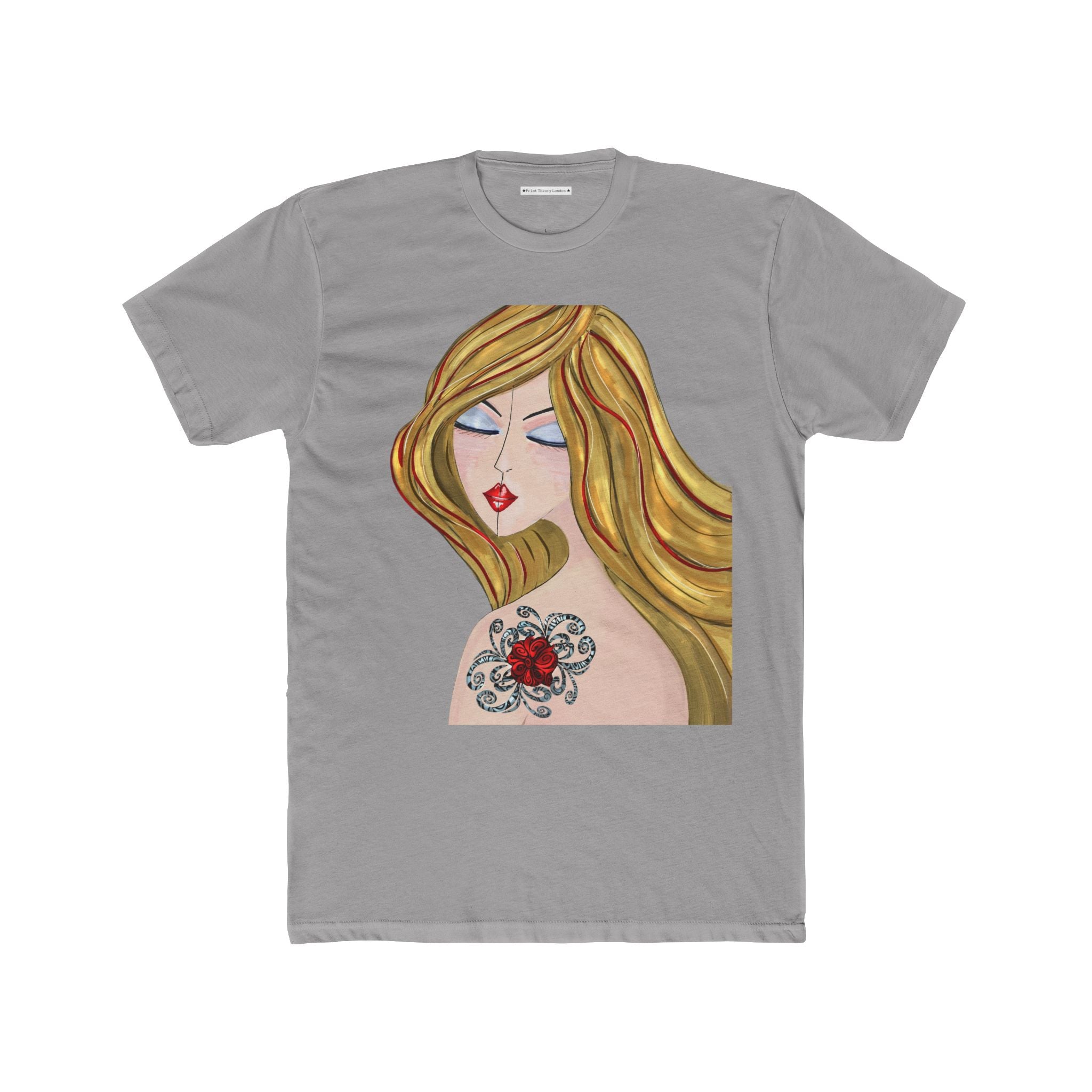 The Girl with the Tattoo Graphic Art Tee