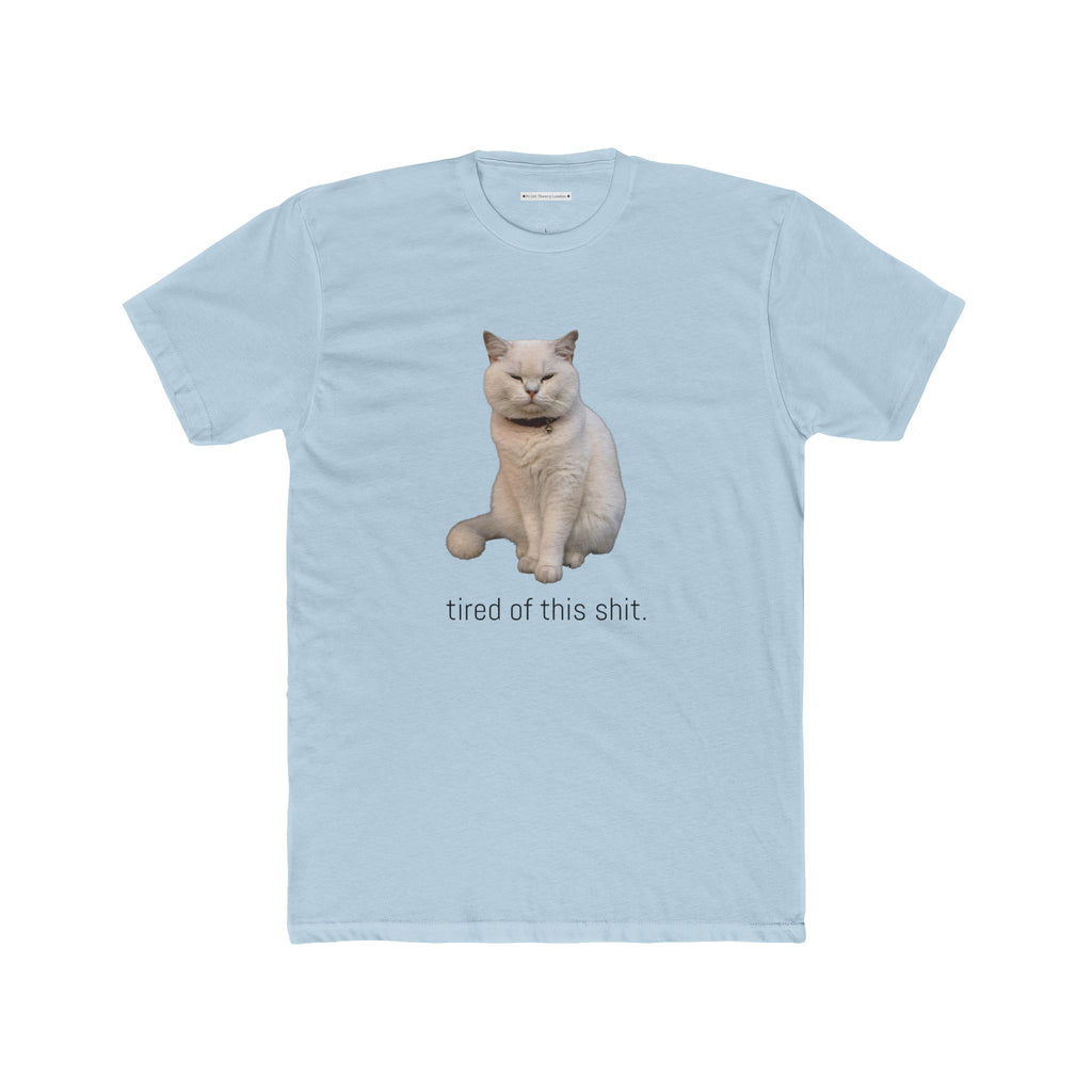 The 'tired of this shit' grumpy cat tee