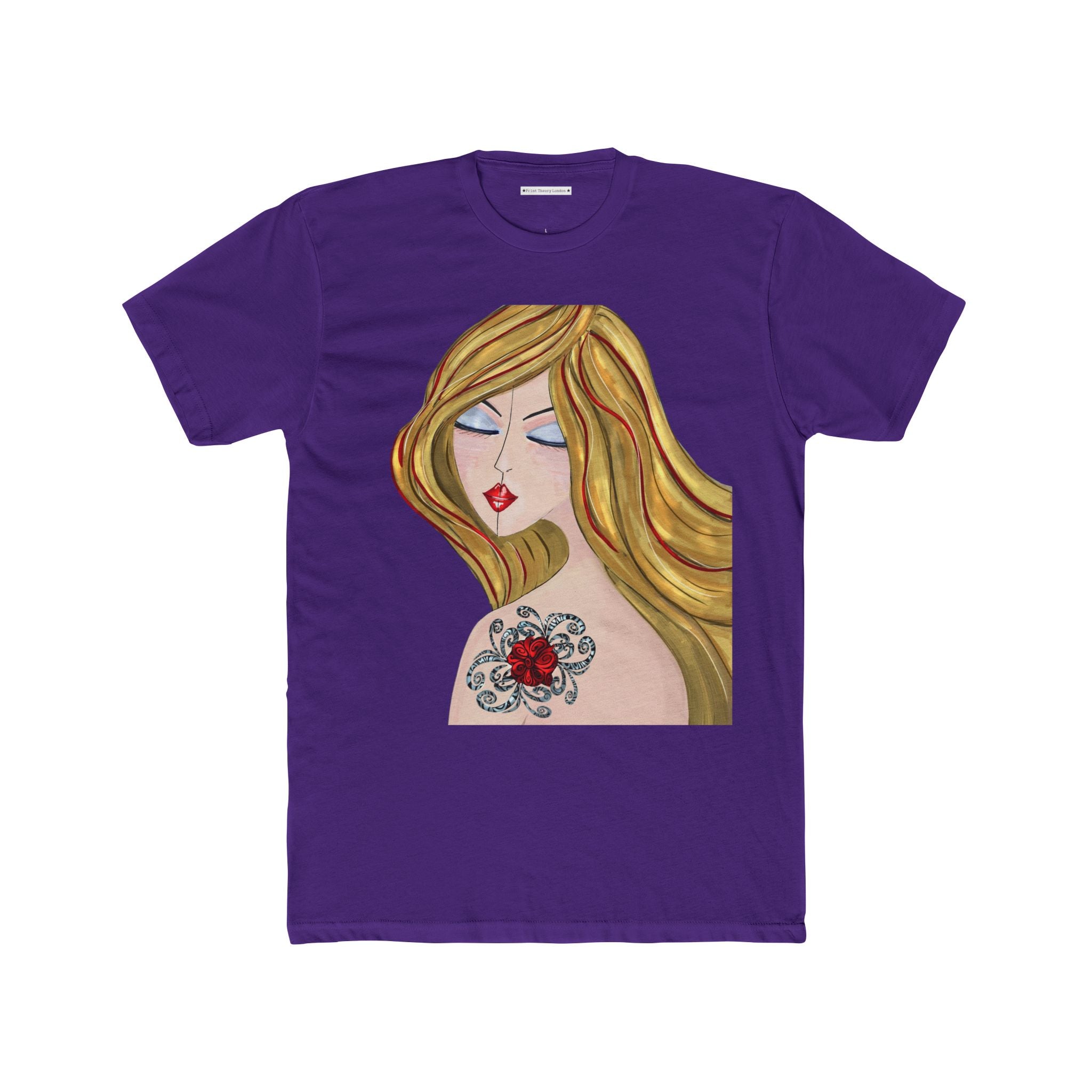 The Girl with the Tattoo Graphic Art Tee