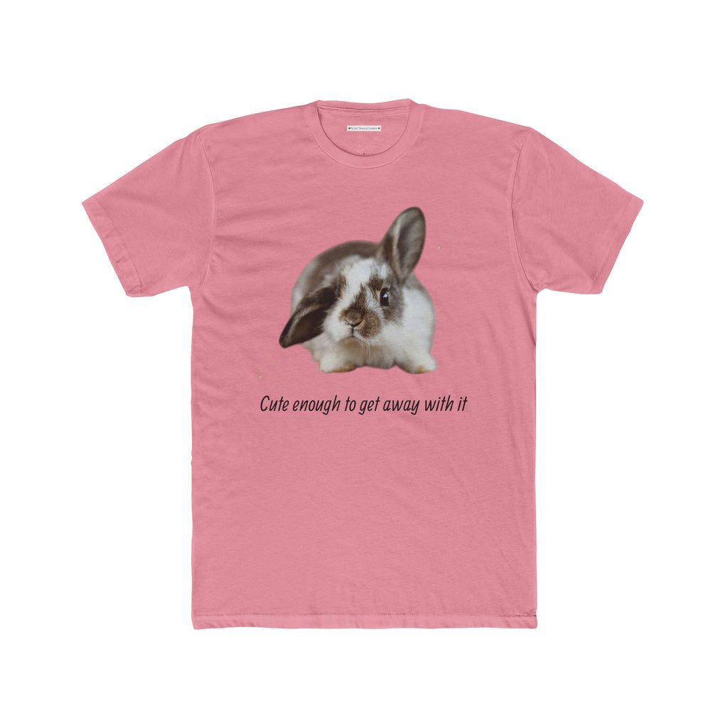 The "Cute enough to get away with it" Bunny Graphic Tee