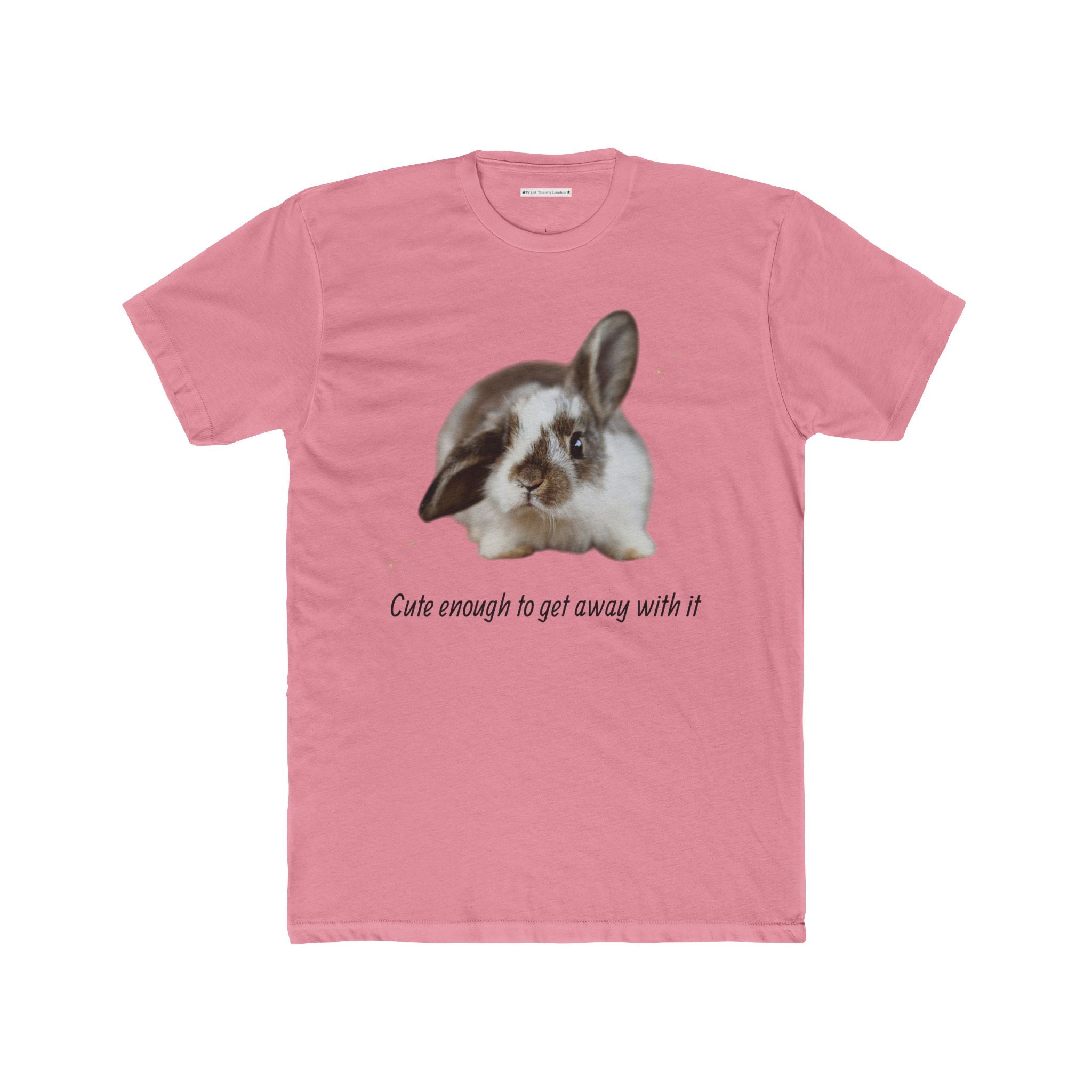 The "Cute enough to get away with it" Bunny Graphic Tee