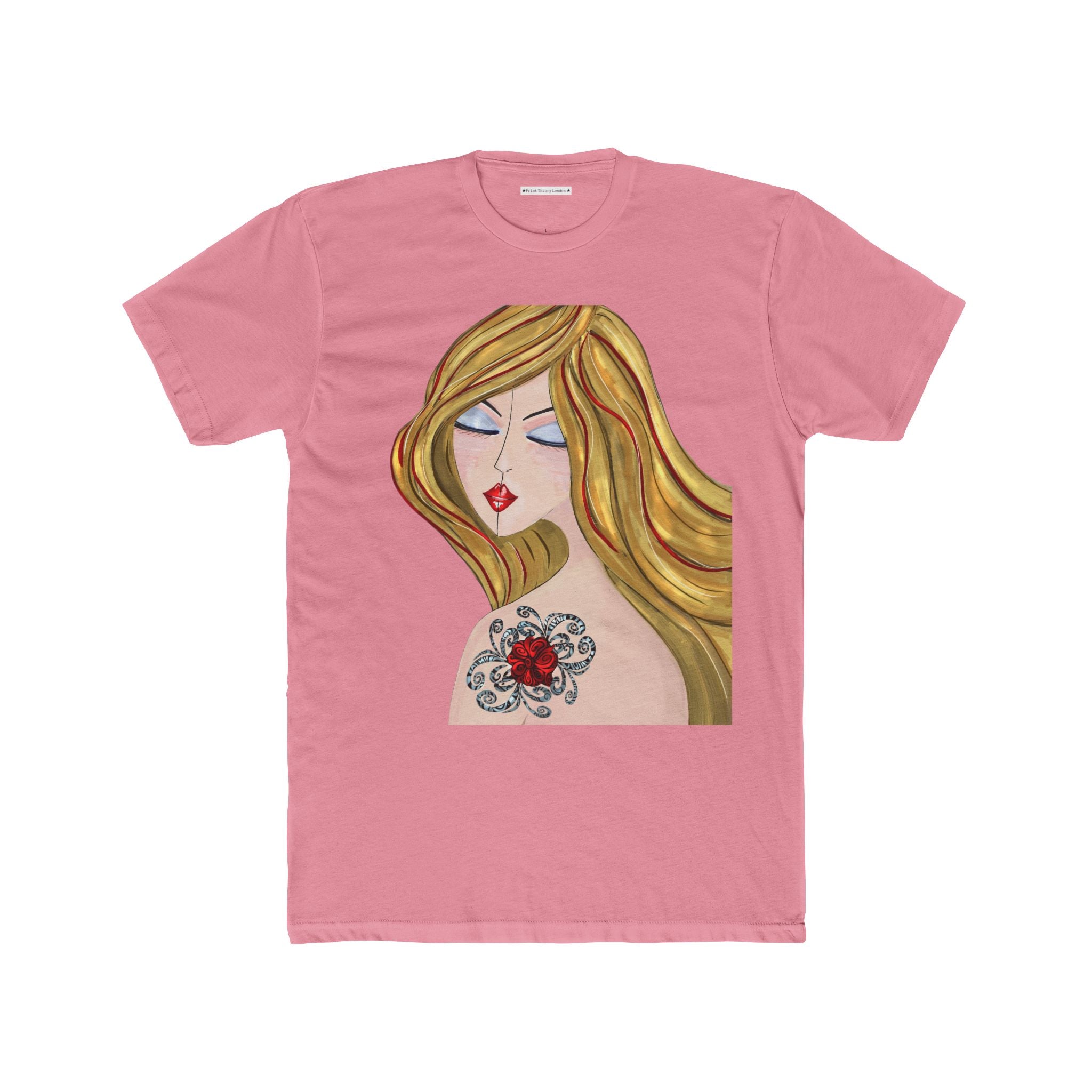 The Girl with the Tattoo Graphic Art Tee